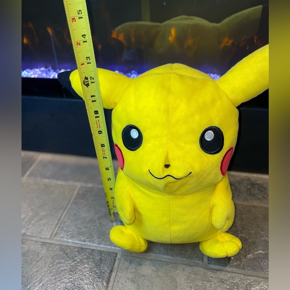 Pokemon Pikachu Plush Stuffed Animal Yellow Game Nintendo kids toy Doll Movie - Picture 8 of 8